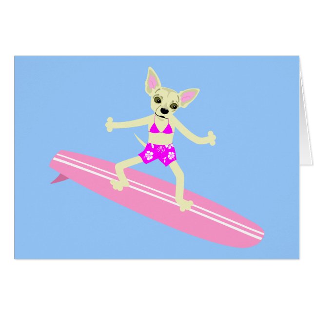 Chica de la persona que practica surf de Longboard (Anverso (Horizontal))