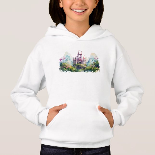 Chica de la serie Fantasy Pullover Hoodie (Anverso)