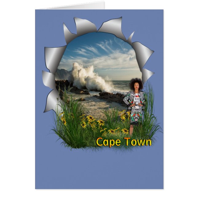 Chica de moda sudafricana de Ciudad del Cabo (Frente)