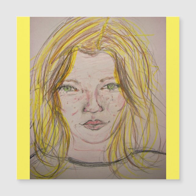 Chica de modelo (Anverso)