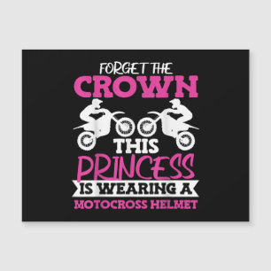 Chica de Moto de Cross en Tierra