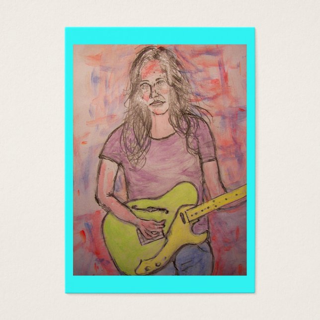 Chica de música en directo (Frente)