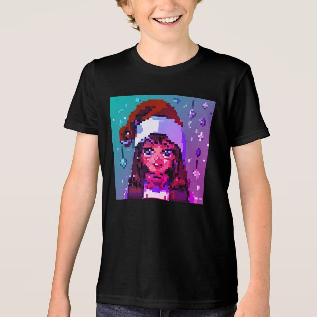 Chica de Navidades de camisetas (Anverso)