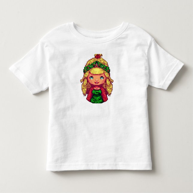 Chica de Navidades de camisetas (Anverso)