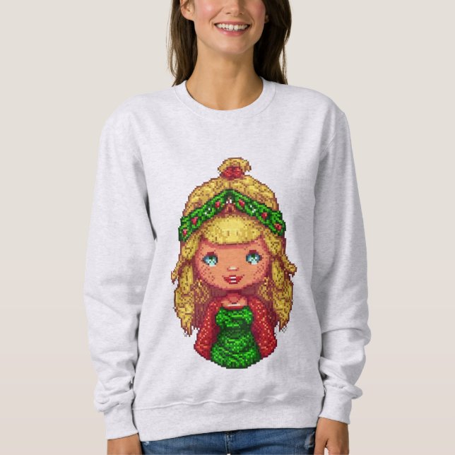chica de Navidades de sudaderas chicas (Anverso)