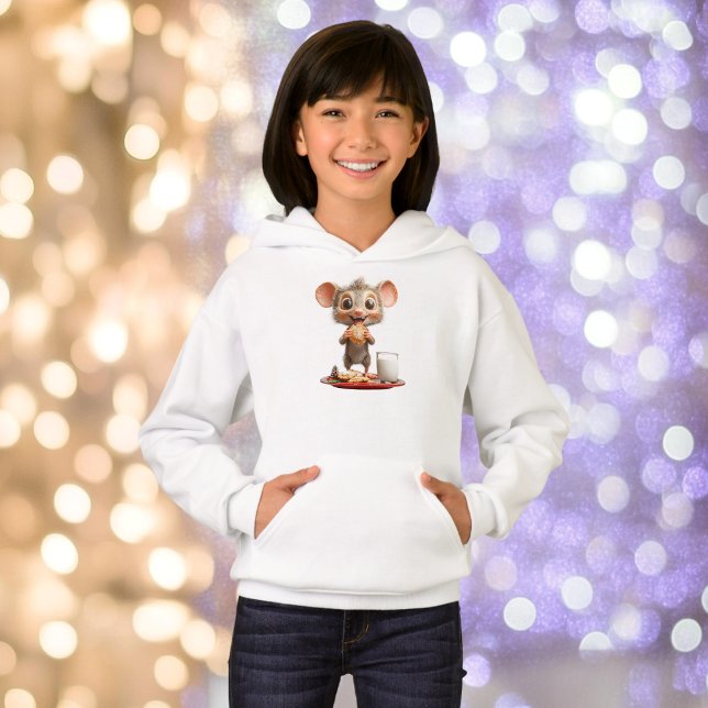 Chica de Navidades del ratón Hoodie (Subido por el creador)