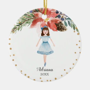Chica de ornamentos de Nurero Personalizado
