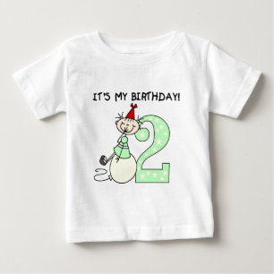 Chica de palo camisetas de cumpleaños y regalos