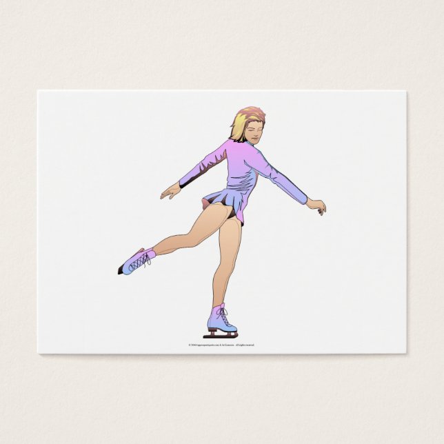 CHICA de patinaje artístico superior (Frente)