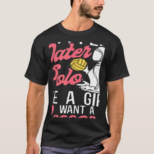 Chica De Polo De Agua Sí Yo Juego Polo De Agua Com (Anverso)
