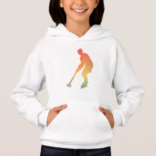 Chica de Ringette colorida Regalos de jugador de