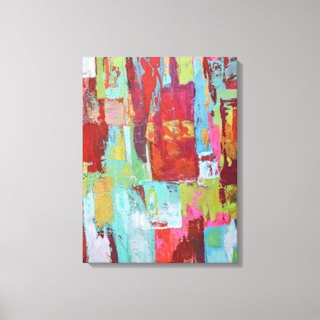 Chica de trabajo 18 x 24 Lienzo envuelto (Anverso)