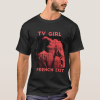 CHICA de TV Banda Frenchs Sale Álbum Camiseta