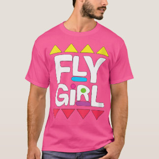 Chica De Vuelo Camisa De Hip Hop De Los Años 80 Pa