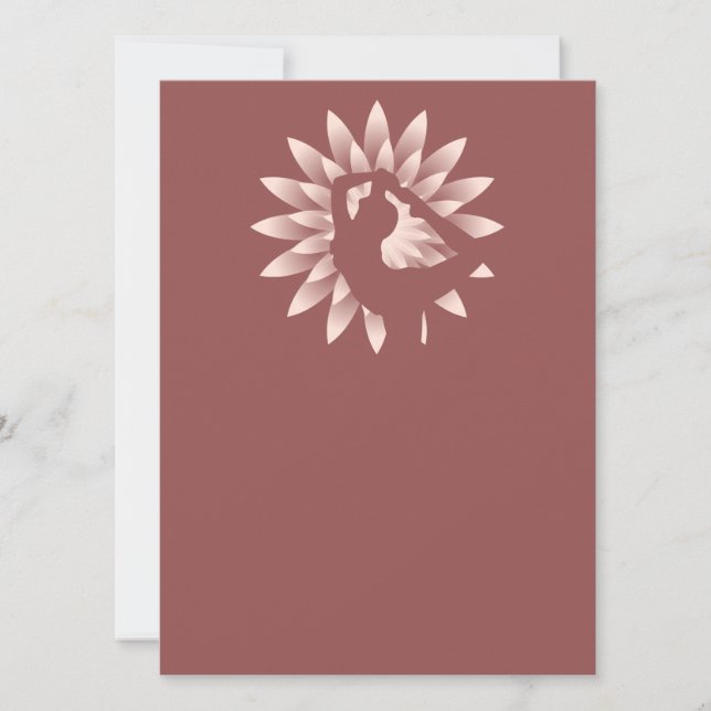 Chica de yoga (Anverso)