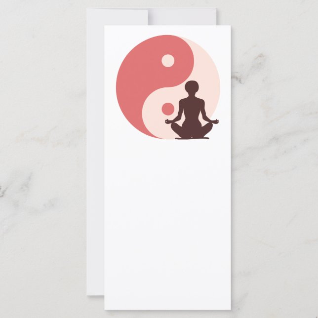 Chica de yoga (Anverso)