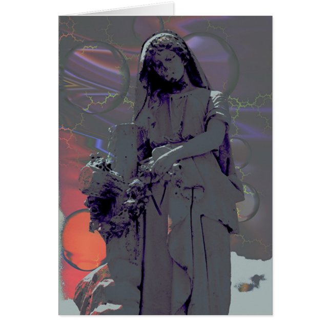 Chica del cementerio # 4 (Frente)