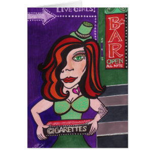 "Chica del cigarrillo "