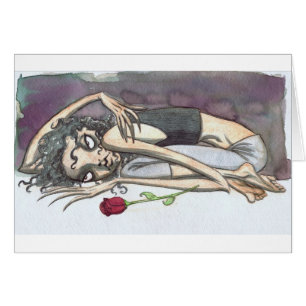 Chica del gótico con el rosa