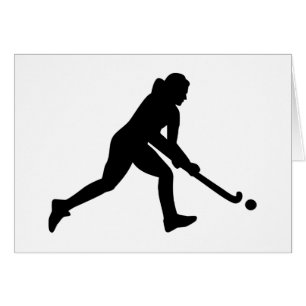 Chica del hockey hierba