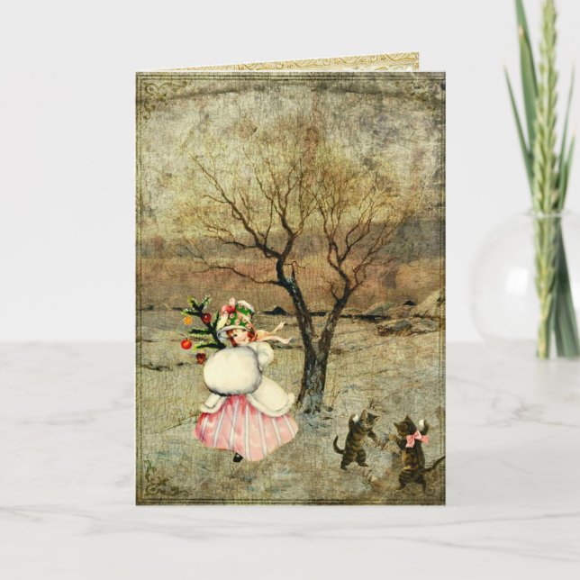 Chica del navidad (Anverso)