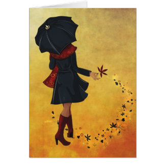 Chica del otoño