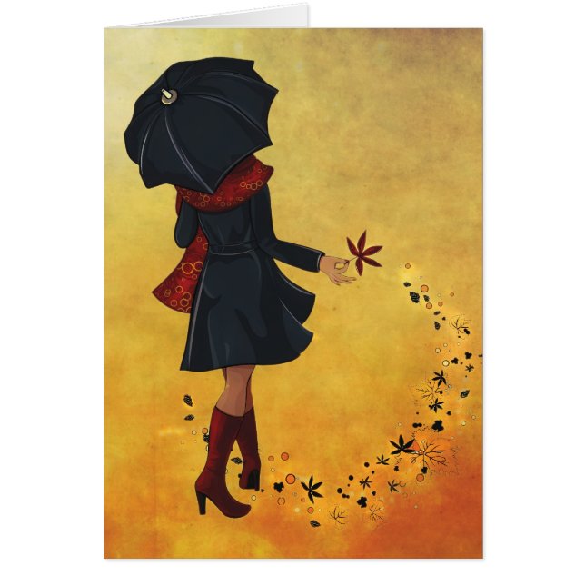 Chica del otoño (Frente)