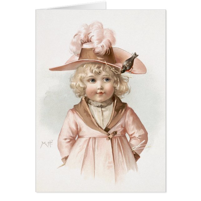 Chica del otoño de Maud Humphrey (Frente)