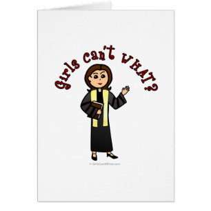 Chica del predicador ligero