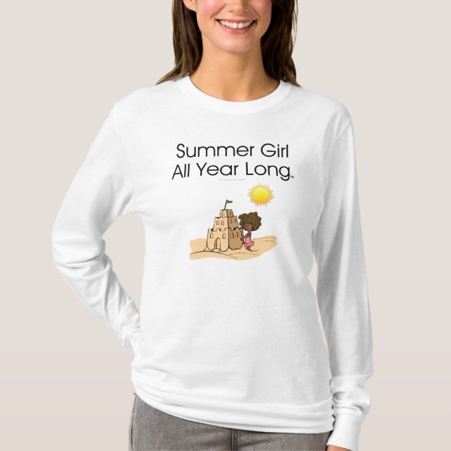 Chica del verano de la CAMISETA (Anverso)