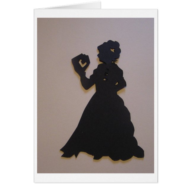 Chica del Victorian que lee un libro (Frente)