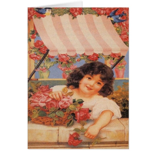 Chica del Victorian que vende las flores (Frente)