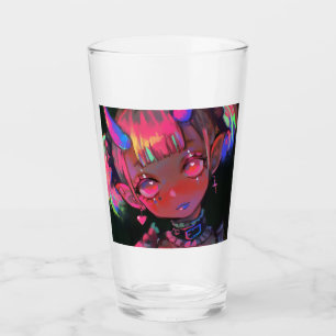 Chica Demonio Kawaii Neon Gótica Pastel