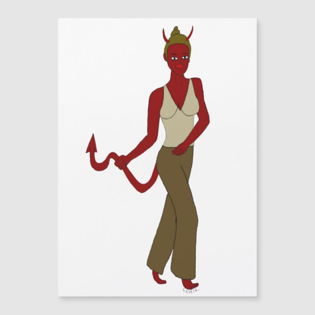 chica diablo (Anverso)