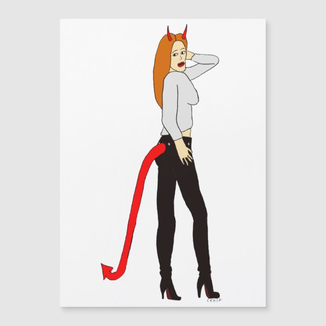 chica diablo (Anverso)