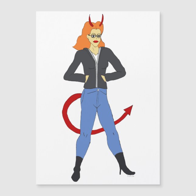 chica diablo (Anverso)