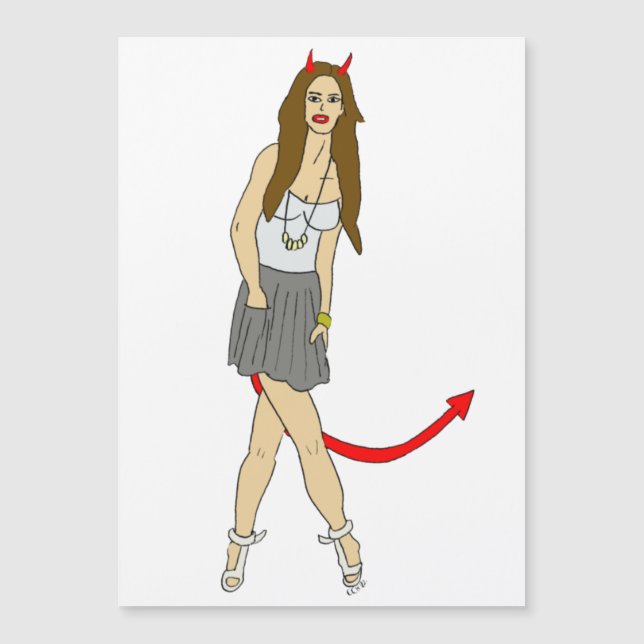 chica diablo (Anverso)