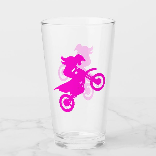 Chica Dirt Bike (Anverso)
