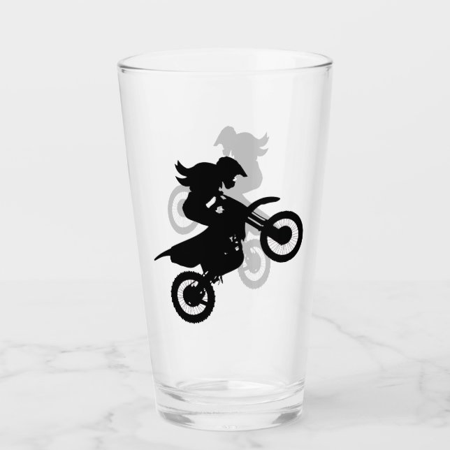 Chica Dirt Bike (Anverso)