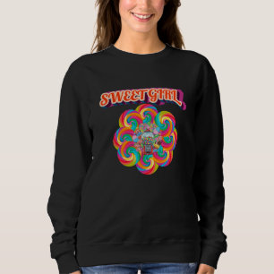 Chica dulce de caramelo Sudadera con capucha Color