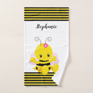 Chica dulce de la abeja del bebé