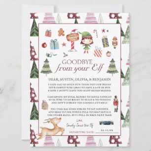 Chica Elf   Carta de despedida de Elf, Navidades d