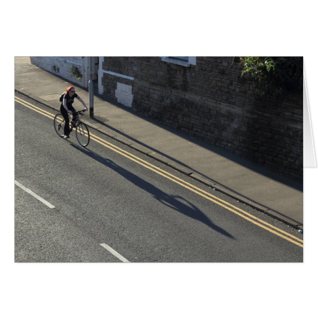 Chica en bicicleta (Anverso (Horizontal))