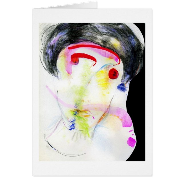 Chica en boina negra (Frente)