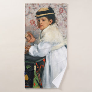 Chica en un Gorra, Edgar Degas