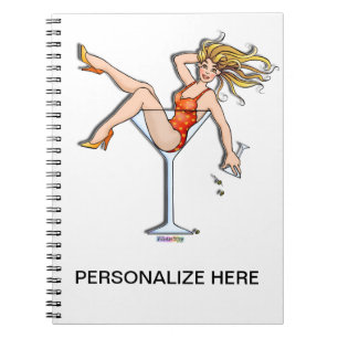 CHICA EN UN VASO DE MARTINI (2) CUADERNO - DIARIO