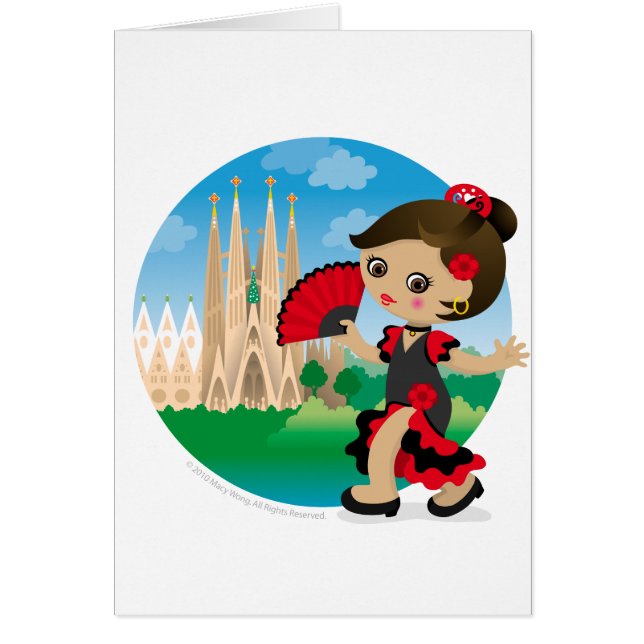 Chica español (Frente)