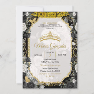 Chica español Dulce Invitación a fiesta de cumplea