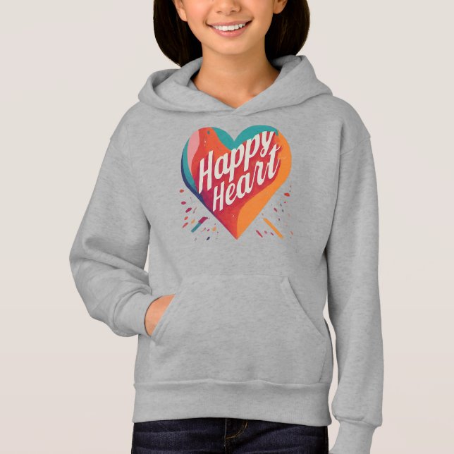 Chica Feliz Corazón (Anverso)