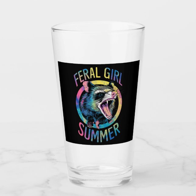 Chica Feral Verano Oposum Tie Dye Mapache (Anverso)